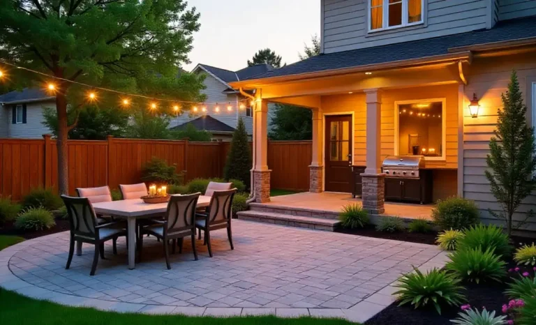 12×12 Paver Patio Designs: Transform Your Outdoor Space on Any Budget Beautiful 12x12 paver patio designs showcasing modern outdoor setups with durable pavers and cozy seating.
