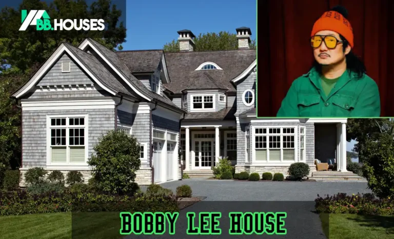Bobby Lee house exterior view Los Angeles California modern architecture entertainment neighborhood home