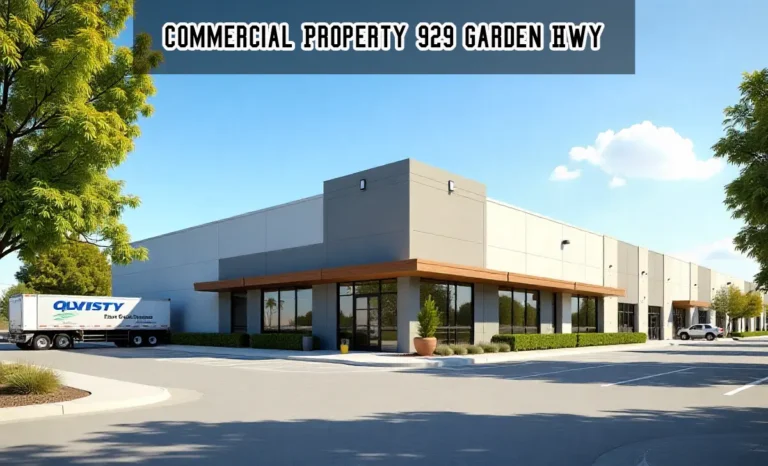 Commercial Property 929 Garden Hwy: The Complete 2025 Guide Commercial Property 929 Garden Hwy in Yuba City, California showing rear access and parking area for business operations