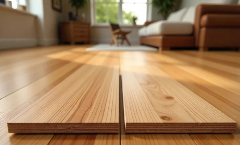 Engineered hardwood flooring brands to avoid showing thin layers, scratches, and delamination issues.