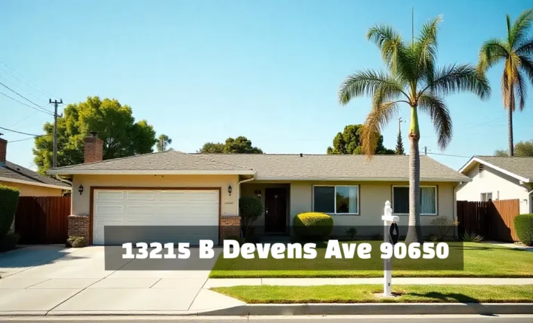 Single-story ranch home with driveway at 13215 B Devens Ave 90650 in Norwalk, California – ideal family property in 90650 ZIP.