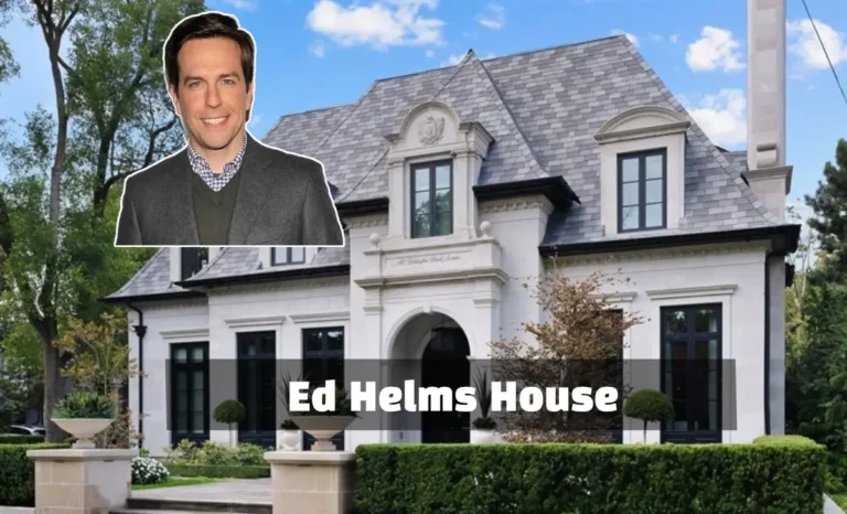 Ed Helms house exterior view showing the 3-bedroom, 2-bathroom Los Angeles property purchased in 2007 for $1.24 million