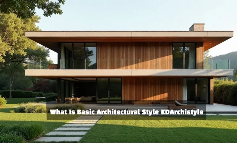 What Is Basic Architectural Style KDArchistyle modern building exterior with sustainable design and clean geometry